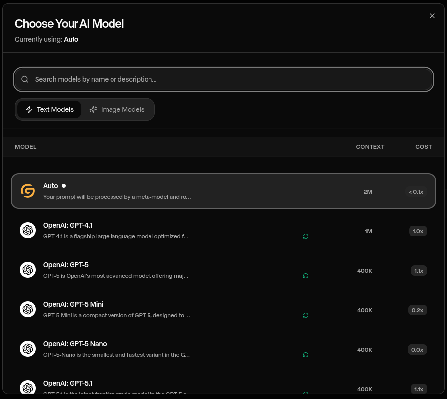 Multiple AI Models